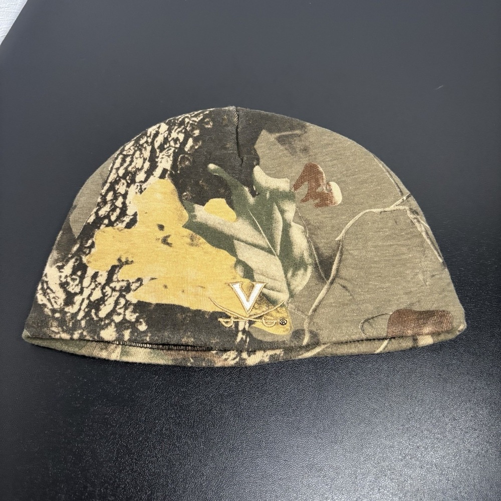 University of Virginia Camo Beanie Hat Unisex Adult OSFM Cotton Blend Hunting